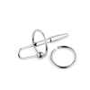 Metalowy plug do cewki z pierścieniem stal nierdzewna 8 cm HeavyFun