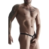 Stringi męskie 3 pack Regnes Fetish Planet czarny S/M