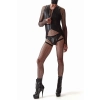 Regnes - CRDSET002 body i majtki czarny M