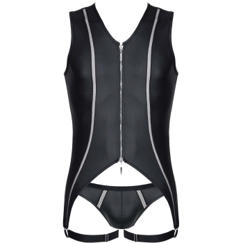 Regnes - CRDSET002 body i majtki czarny M