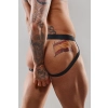 Majtki jockstrap Regnes Fetish Planet tiul zebra S