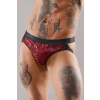 Majtki jockstrap Regnes Fetish Planet tiul zebra S