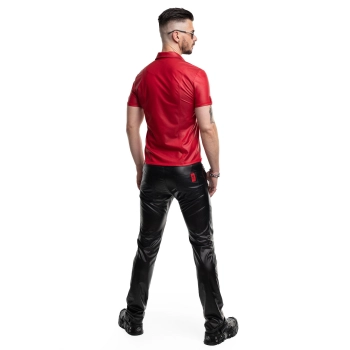 RMMauricio001 - red polo - M