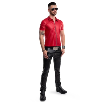 RMMauricio001 - red polo - XL