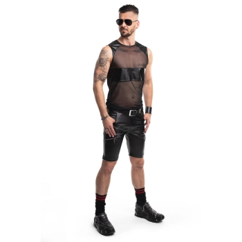 RMSilvestro001 - black T-shirt - L