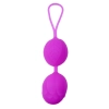 Kulki-Silicone Kegel Balls Purple