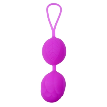 Kulki-Silicone Kegel Balls Purple