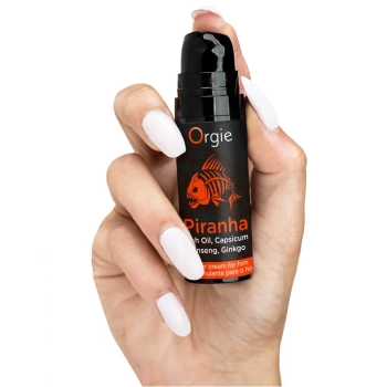 Krem rozgrzewający Piranha Power Orgie 15 ml