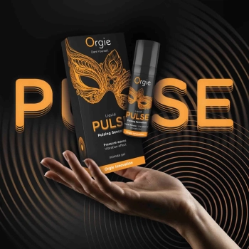 Żel stymulujący pulsujący Orgie karmelowy chłodzący 15 ml