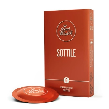 Prezerwatywy Love Match Sottile ultra cienkie 6 sztuk