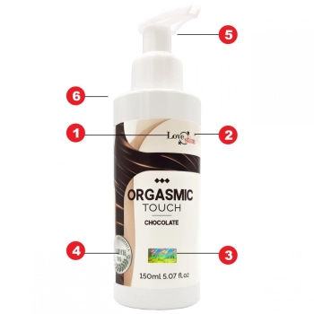 Olejek do masażu Orgasmic Touch czekoladowy LoveStim 150 ml