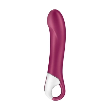 Wibrator punktu G Satisfyer Big Heat ogrzewany silikonowy 22 cm