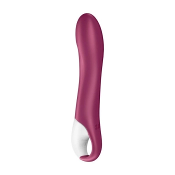 Wibrator punktu G Satisfyer Big Heat ogrzewany silikonowy 22 cm