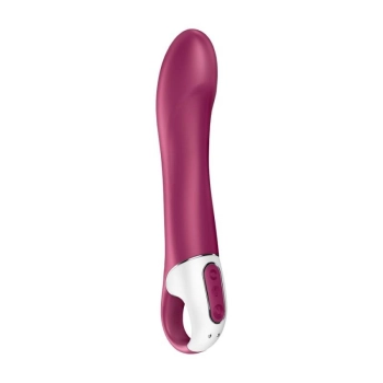 Wibrator punktu G Satisfyer Big Heat ogrzewany silikonowy 22 cm