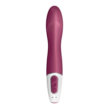 Wibrator punktu G Satisfyer Big Heat ogrzewany silikonowy 22 cm