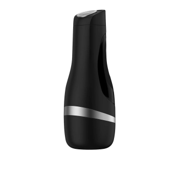 Masturbator Satisfyer Men Classic Cyberskin srebrny 25 cm