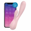 Wibrator króliczek Satisfyer Mono Flex różowy z aplikacją