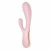 Wibrator króliczek Satisfyer Mono Flex różowy z aplikacją