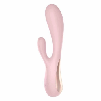 Wibrator króliczek Satisfyer Mono Flex różowy z aplikacją