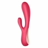 Wibrator króliczek Satisfyer Mono Flex czerwony z aplikacją