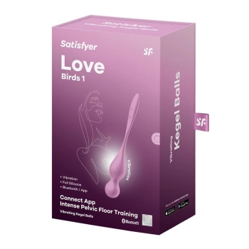Wibrator silikonowy Satisfyer Love Birds 1 różowy USB