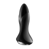 Wibrujący rotacyjny korek analny Satisfyer Plug 1 Connect App czarny