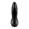 Wibrujący rotacyjny korek analny Satisfyer Plug 1 Connect App czarny