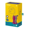 Korek analny wibrujący Satisfyer Rotator Plug 2 Connect App fioletowy
