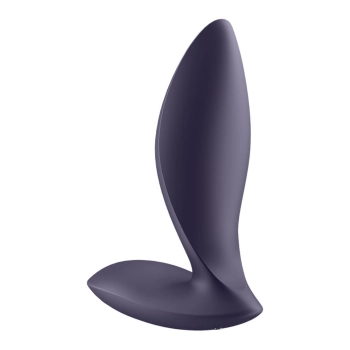 Wibrujący korek analny silikonowy Satisfyer Power Plug USB Bluetooth