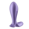 Korek analny wibrujący Satisfyer Intensity Plug fioletowy Bluetooth