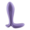 Korek analny wibrujący Satisfyer Intensity Plug fioletowy Bluetooth
