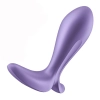 Korek analny wibrujący Satisfyer Intensity Plug fioletowy Bluetooth