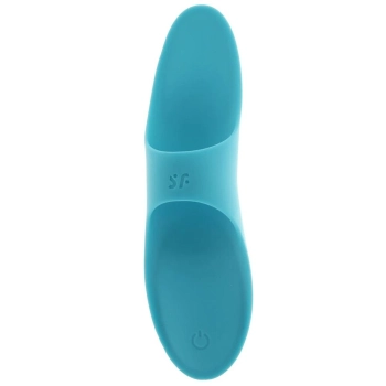 Wibrator na palec Satisfyer Teaser jasnoniebieski USB