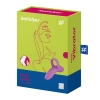 Wibrator na palec silikonowy Satisfyer Bold Lover ciemnróżowy
