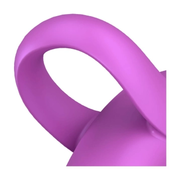 Wibrator na palec silikonowy Satisfyer Bold Lover ciemnróżowy