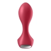 Wibrator analny Satisfyer Backdoor Lover czerwony silikonowy USB 11 cm
