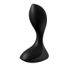 Wibrator analny silikonowy Satisfyer Backdoor Lover czarny 11 cm USB