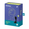 Wibrator analny silikonowy Satisfyer Backdoor Lover czarny 11 cm USB