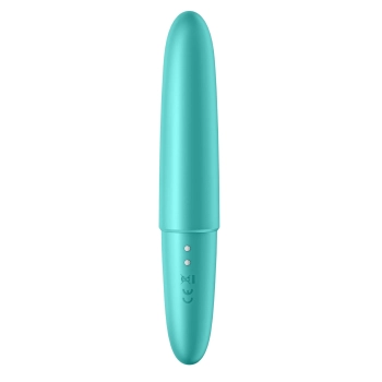 Silikonowy stymulator Satisfyer Ultra Power Bullet 6 turkusowy