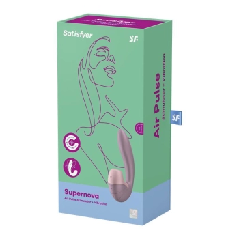 Stymulator Satisfyer Supernova łechtaczka i punkt G różowy USB