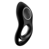 Pierścień wibrujący podwójny Satisfyer Legendary Duo czarny silikonowy