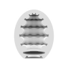 Jajko masturbator hydroaktywne Satisfyer Eggcited Riffle jasnozielone 7 cm