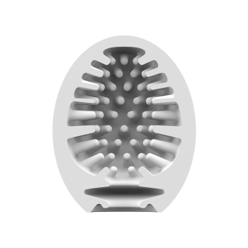 Masturbator jajko Satisfyer EGGCITED hydroaktywny ciemnozielony biały
