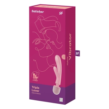 Wibrator Satisfyer Triple Lover różowy