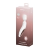 Masażer wibracyjny Satisfyer Wanderland biało różowozłoty XXL 30 cm USB
