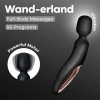 Masażer wibracyjny Satisfyer Wanderland XXL czarny różowe złoto 30 cm USB