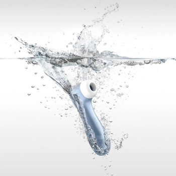 Bezdotykowy stymulator łechtaczki Satisfyer Pro 2+ niebieski USB