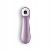 Bezdotykowy masażer łechtaczki Satisfyer Pro 2+ fioletowy USB 16 cm