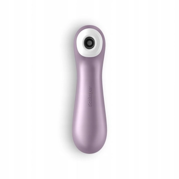 Bezdotykowy masażer łechtaczki Satisfyer Pro 2+ fioletowy USB 16 cm