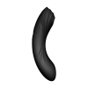 Wibrator Satisfyer Curvy Trinity 4 czarny silikonowy 17cm wodoodporny
